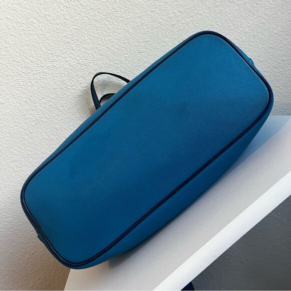 MARC JACOBS Royal Blue XL Metroplitote 48 Laptop Work Tote + Pouch - Picture 9 of 10